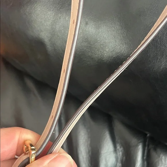 EUC Michael Kors Blush Pink Leather Crossbody Bag - Picture 14 of 16